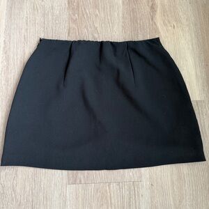 Abercrombie & Fitch Black Mini Skort